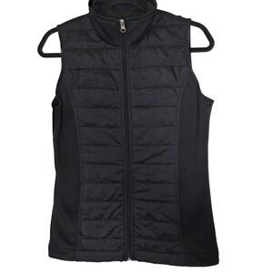 Black Puffer Style Vest Made for Life Womens‎ Size Small Gorpcore